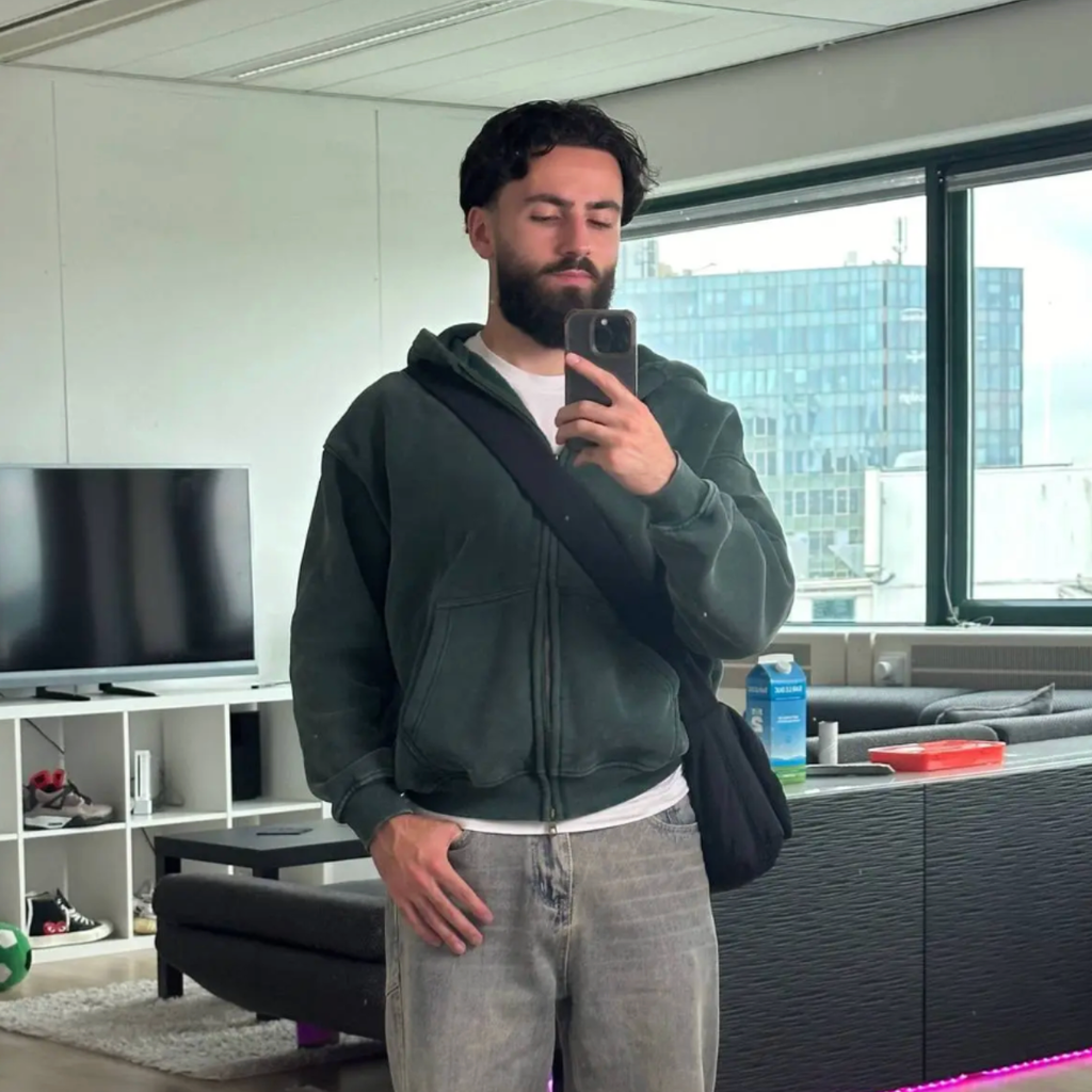 Oversized Zip-Up Hoodie