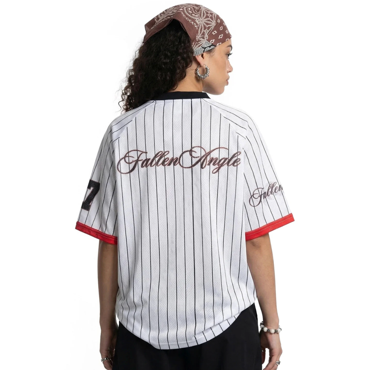 Fallen Angel 47 Pinstripe Baseball Jersey