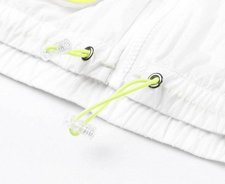 67Reflective UV Protection Hooded Jacket – Lightweight Breathable Sun Protection Windbreaker